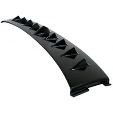 Blox Racing Vortex Generator - ABS Black Fits Mitsubishi Evolution VIII IX
