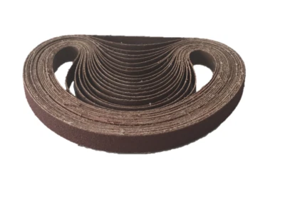 PRONET ABRASIVES 13 x 457mm P80 Aluminium Oxide Belts - Dynafile/Powerfile - Packs of 10