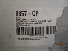Kohler 8857-CP Bevel In-Wall Tank Faceplate Open Box