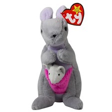 Ty Beanie Baby - Kayla the Kangaroo, 30th Anniversary, MWMT Stuffed Animal Toy