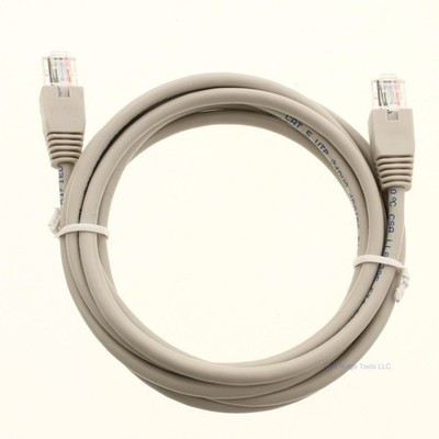 Lance Industries DT101 Gray 7' Cat5e Patch Cord 8 Conductor 4-Twisted Pair 24AWG