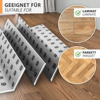 TrittschalldäMmung DäMmunterlage 3Mm Laminat Parkett DäMmung Schallschutz 6M²