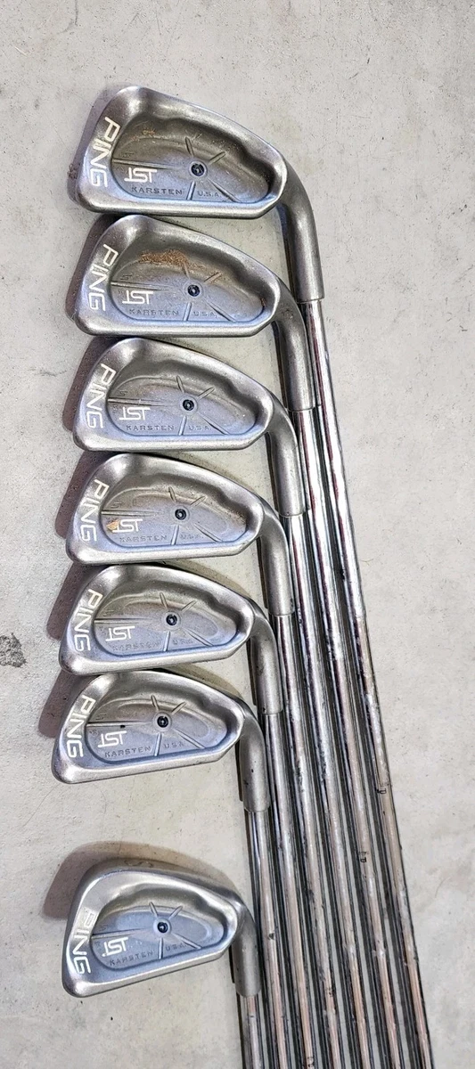 PING ISI ベリリウム ニッケル 10本 #2から＃9+W+S2 黒● ピン ISI-N ニッケル(ブラック)｜ゴルフクラブ名器大辞典