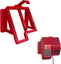 Power Tool Organizer, Compatible with Milwaukee M12/M18 Charger Wall Mount Secur