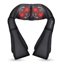Neck Back Massager Rechargeable Deep Tissue Shoulder Waist Leg Massage