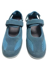 Orthofeet Sanibel Women s Suede Mesh Mary Jane Comfort Walking Shoes Sz 12 2E