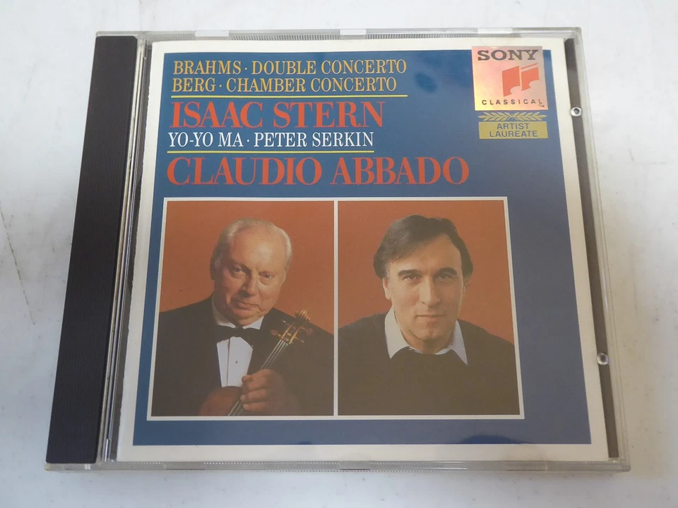 ISAAC STERN, CLAUDIO ABBADO brahms double conc / berg chamber conc NM/VG+ - Bild 1 von 4