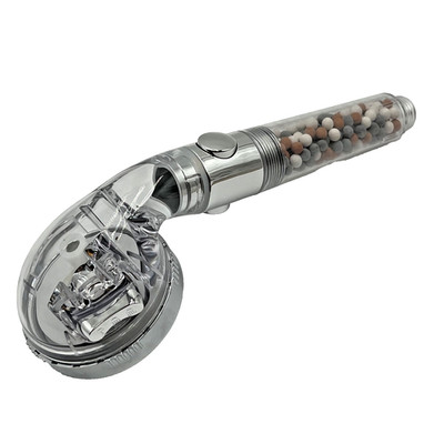 Filtered Shower Head with Handheld High Pressure Hard Water Fliter Multi func 