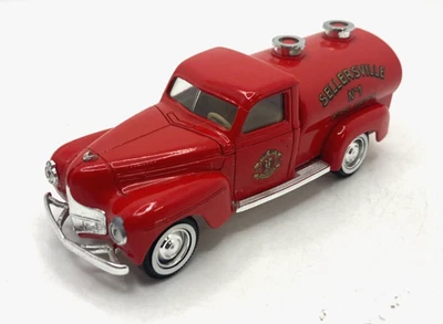 44827 SOLIDO / FRANCE / DODGE 1950 CITERNE POMPIER US SELLERSVILLE 1/43 - Photo 1/4