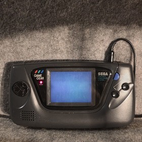 Sega Game Gear Model 2110 w/ 3 Games + Carrying Bag - Powers On Needs Recapped