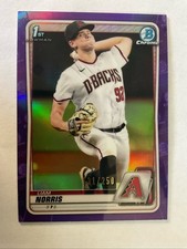 2020 Bowman Chrome Purple Refractor LIAM NORRIS 1st Bowman DIAMONDBACKS #BD-147