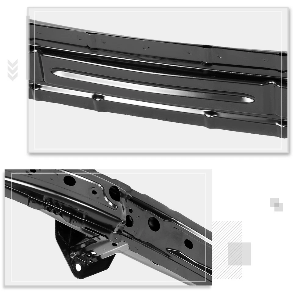 Amortiguador de impacto de refuerzo de parachoques trasero estilo fábrica para Subaru WRX STI 16-21 Foto 4 de 4