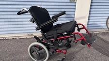 Quickie IRIS Tilt-In-Space Wheelchair  Manual Transport JAY J3 Back & Cushion