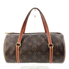 Louis Vuitton Monogram Papillon 26 Handtasche Schultertasche Braun M51386 /...