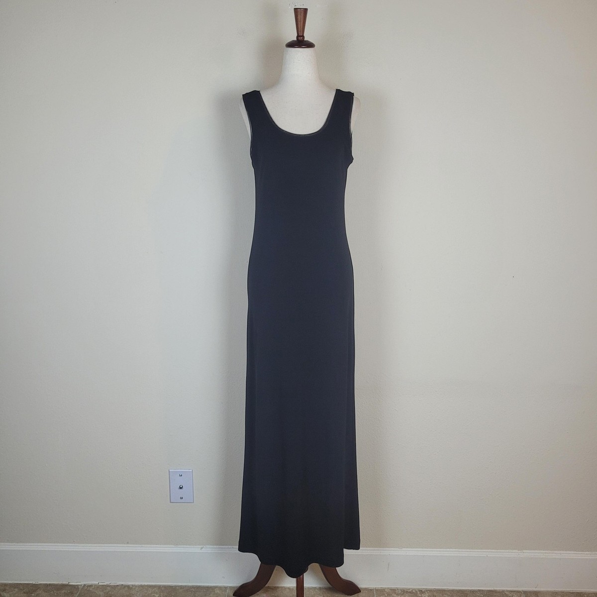 knee length dresses for ladies Jersey Maxi Tank Dress – Wemoto Studio