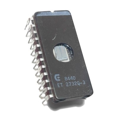 EuroTechnique ET2732Q-3 UV-erasable EPROM 4Kx8 32 Kbit 300 ns CERDIP-24 NOS 1984