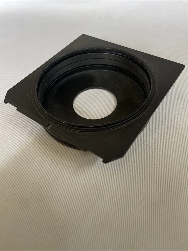 Lens Board for Linhof Wista Shen Hao Ebony Copal #0 Recessed 20mm Center Hole - Image 2 of 4