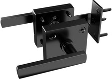 Double Sided Gate Latch for Wooden Fence,Heavy Duty Swinging Door Latch Two Side