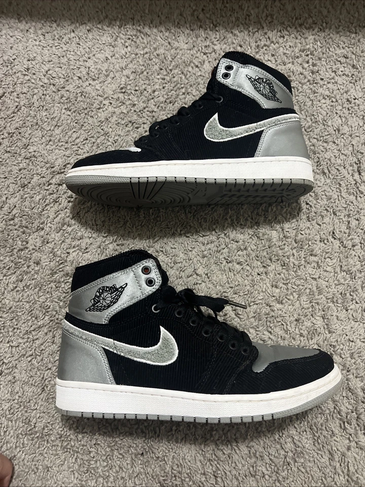 Aleali May x Air Jordan 1 Retro OG High Satin Shadow - Talla 8.5 Para hombres Foto 2 de 4