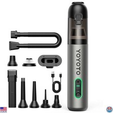21000Pa Cordless Handheld Car Vacuum - 4-in-1 Rechargeable Mini Cleaner, 3 Modes