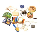 Vintage Barbie Accessories 60s Bath Beauty Miniature Doll Books and Jewelry