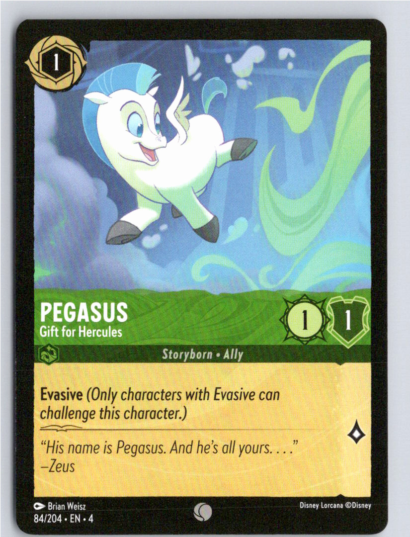 Disney Lorcana TCG - Ursula's Return: Pegasus (084/204) - Common - Near Mint