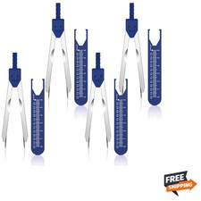 EKG Caliper ECG Calipers Measuring Tool with Ruler Electrocardiogram Drafting...