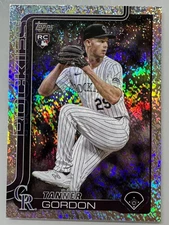2025 Topps Update Tanner Gordon RC Holo Foil #US-8 Rockies