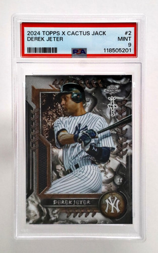 2024 Topps Chrome Cosmic x Cactus Jack #2 Derek Jeter | Baseball Card