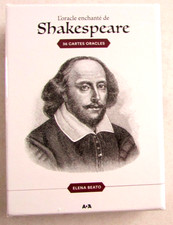 L'Oracle enchanté de Shakespeare 36 cartes oracles Elena Beato Ada Éditions TBE