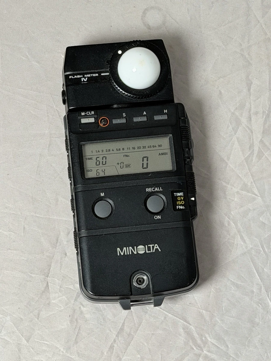 Minolta Flash Meter Iv for sale | eBay