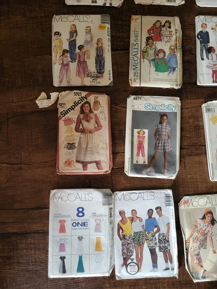 Lot 25 Vintage Sewing Patterns Simplicity, McCall's, Busybodies 1970, 80's, 90's - Image 4 of 4