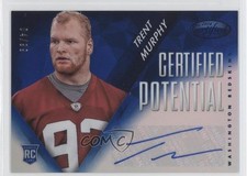 2014 Certified Potential Mirror Signatures Blue 4/99 Trent Murphy #P-MU Auto 0b2