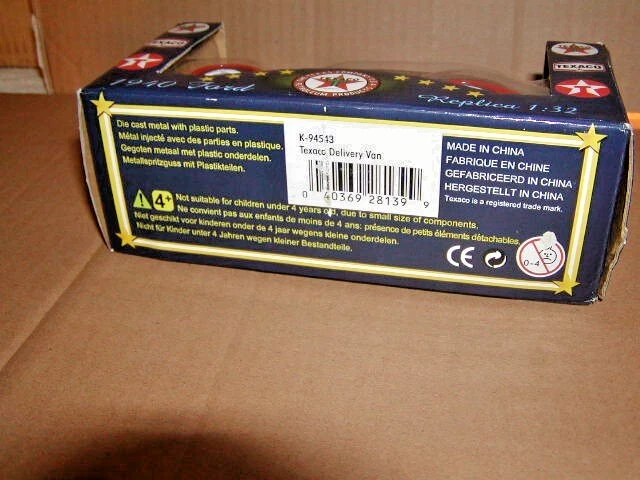 Furgoneta de reparto K-Line K-94543 Texaco Ford 1:32 años 40 réplica fundida a presión 2001 sellada Foto 4 de 4