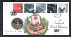 GB - 1996 A Century of Motoring Classic Cars Coin First Day Cover