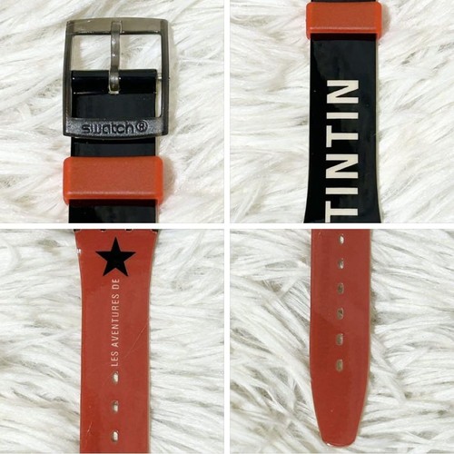 Swatch Tintin 75th Anniversary Limited Edition Quarzuhr Skelettboden - Bild 6 von 12