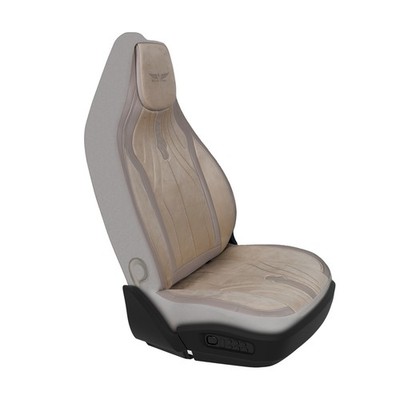 Autositzbezüge Schonbezüge passend für Mitsubishi Colt in Beige DLX2090
