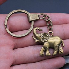 1 Piece Keychain Walking Elephant Key Chains Fashion Hot Sale Key Ring Accessori