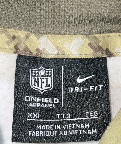 Nike DriFit Philadelphia Eagles NFL On Field Salute to Service Mens 2XL - Picture 8 of 12