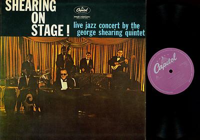 LP--SHEARING ON STAGE-- LIVE JAZZ