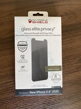 ZAGG Glass Elite Privacy+ Filtering Screen Protector for iPhone 12 mini
