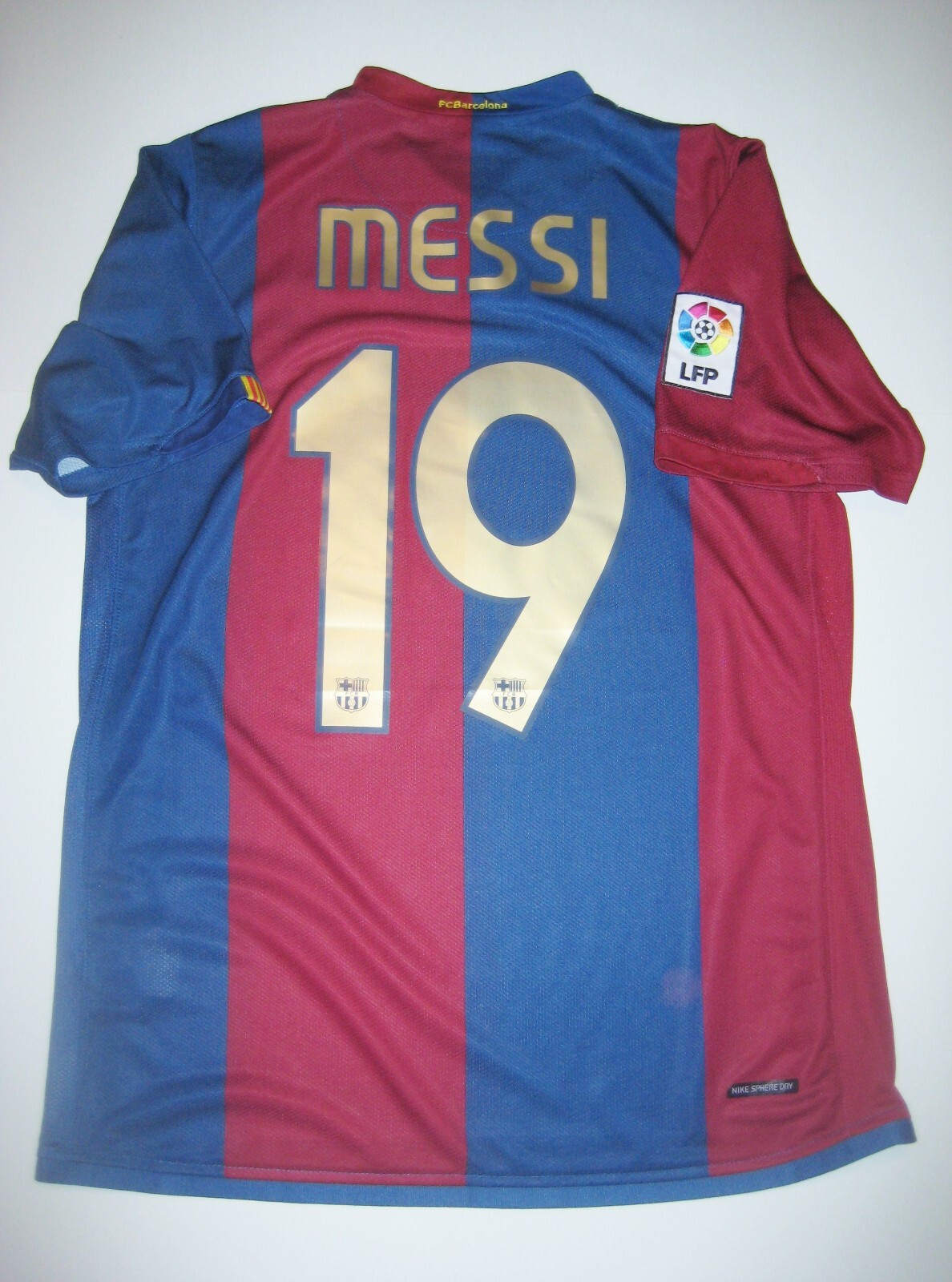 2006-2007 Nike FC Barcelona Shirt Kit Jersey FCB Lionel Messi Argentina Home