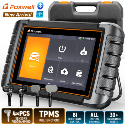 FOXWELL NT809TS Bidirectional Car OBD2 Scan Tool Diagnostic All System TPMS