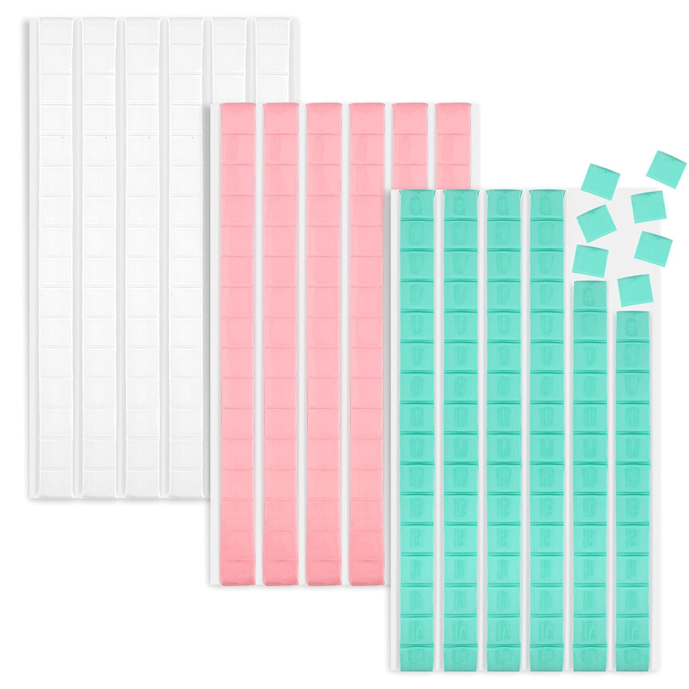 288 Pcs Sticky Tack, Wall Safe Adhesive Poster Putty, Removable and Reusable Mou