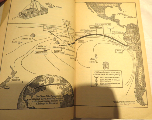 1959 5th Printing- Kon-Tiki- by Thor Heyerdahl Perma Books Paperback - 80 PICS - Imagen 14 de 14