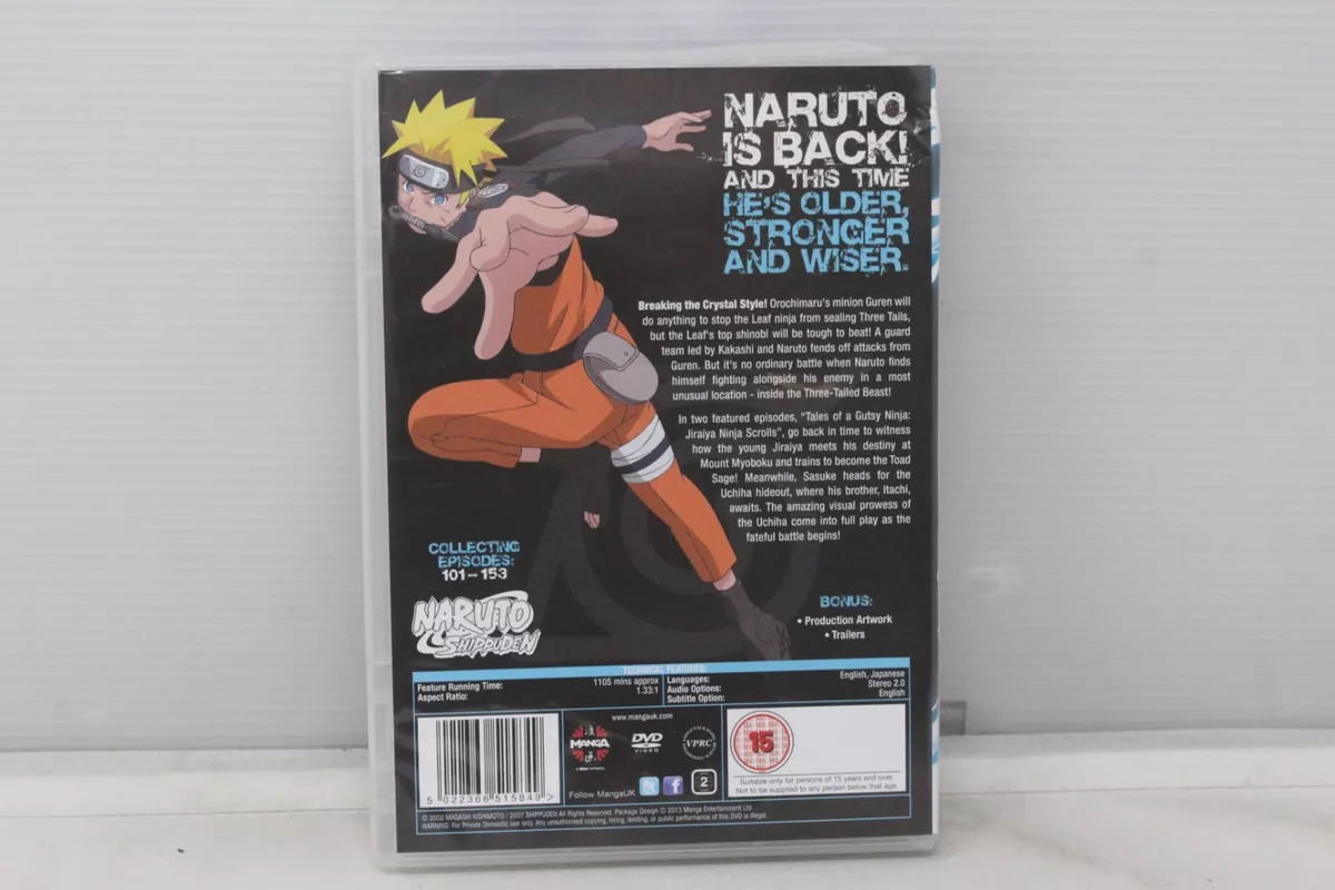 Naruto Shippuden 2 Temporada Completa em 3 dvds