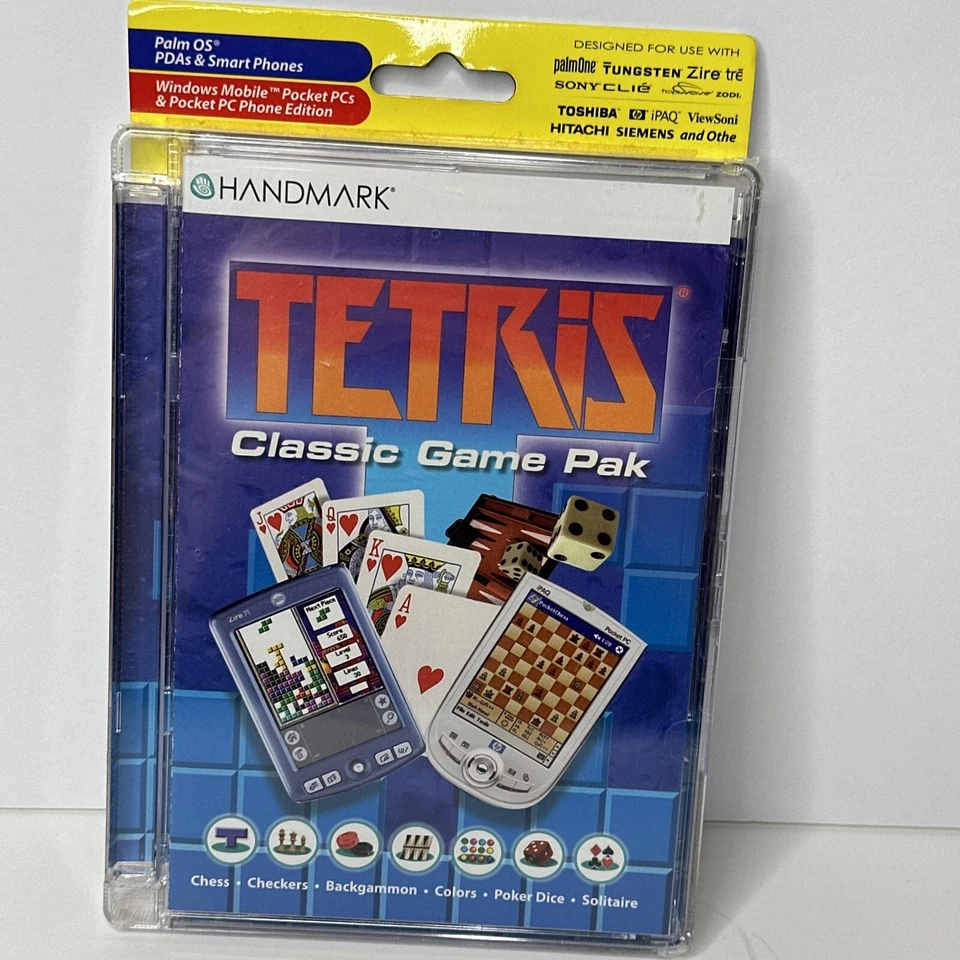 Tetris Classic Game Pak for Palm OS Devices & Windows Mobile Pocket PCs Vintage - Image 2 of 4