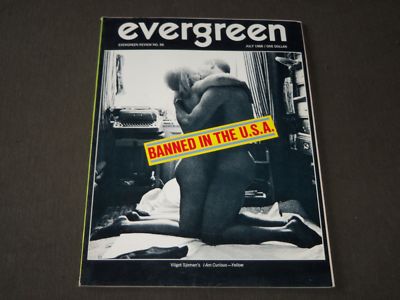1968 JULY EVERGREEN MAGAZINE NO. 56 - BANNED IN THE U. S. A. - CW 960