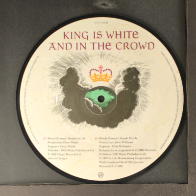 SIMPLE MINDS: someone somewhere / king is white and in the crowd VIRGIN 7''