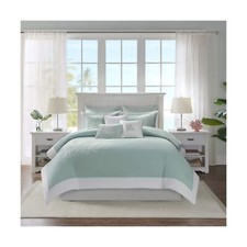 Harbor House 100 Cotton Duvet Cover, Jacquard Coastal Coral Duvet Cover Set ...